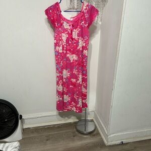Floral Pink Nightgown